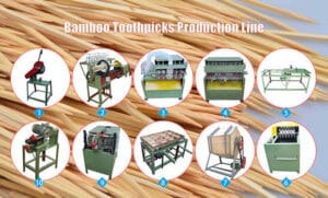 Automatic Bamboo Toothpicks Production Line