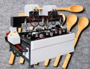 Automatic CNC Type Bamboo Spoon Engraving Making Machine