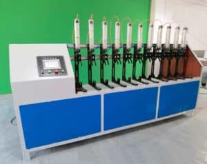 Full Automatic Bamboo Stick Fixed Size Sawing Machine Full Automatic Bamboo Stick Fixed Size Sawing Machine